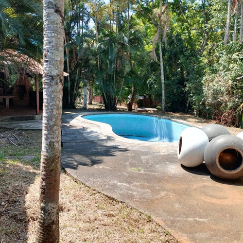 Lote con casa rustica La garita